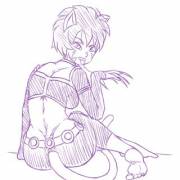 Hop Cleaning Herself