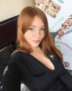 Redhead With Big Tits I Know. Please Tribute Her