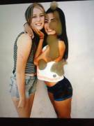 Creamy Tribute For A Sorority Chick