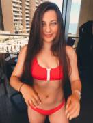 Cover This Sexy Brunette Bikini