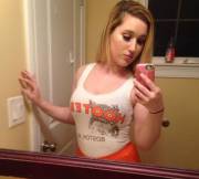 Cum On Skye's Big Tits