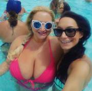 Her Glasses Are Big Enough To Go With Her Tits