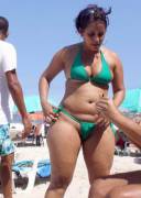 Love That Bikini Color And Her Tan