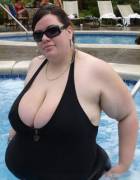 Damn, Desiree Devine Can Really Fill Up A Swimsuit