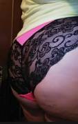 Thick Ass In Lace Panties
