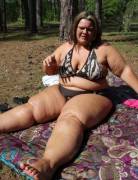 Big Thighs On This Woodland Cutie