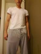 Hmmm...what To Do...get Dressed Or Play?