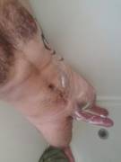 Older Man, Gray-Ish Hair, Plenty Of Tats, And This.