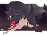 Little Red And The Big Bad Wolf