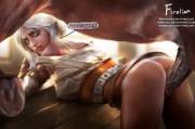 Stable Fun With Ciri