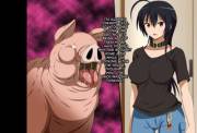 Tooka Takanashi Sexualized By Swine [Super Hentai Cg Shuu 12 Buta Ni Kawarewru Mesu ...