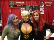 Oh, We're Doing Trios, Now? :-P [Mc, Jessica Nigri &Amp;Amp;Amp; Monika Lee]