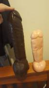 New Dildo Arrived Yesterday, So Excited.