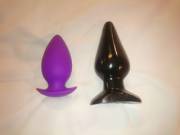 New Addition On The Left. Doc Johnson Classic Large For Scale.