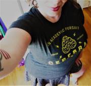 [Album] This Little Punker Gal Loves Showing Off What's Under Her Shirt And Skirt. ...