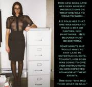 She Really Had No Choice ...