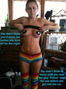 Caught Her Before Going Out