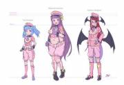 Koakuma's Kinky Costumes Line Up [Oc]
