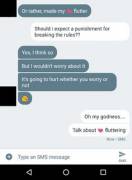 Broke The Rules, Don't Know If I Should Be Excited Or Afraid