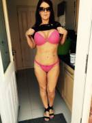 Milf Next Door Asked Me To Take A Photo Of Her, For Her Husband