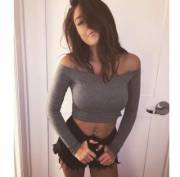 Crop Top And Cutoffs (Xpost /R/Tayloralesia)