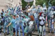 Nyc Body Painting Day Jul. 27 2014