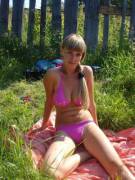 Bangs And Tails On The Beach