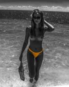 Just Coming Out Of The Water