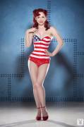 Angela Ryan In American Pin-Up