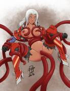 Elma In A Tentacle Predicament (Callmepo) [Xenoblade]