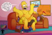Homer Simpson Rimming [Gay] [The Simpsons]