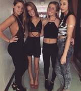 Four Babes In The Hall