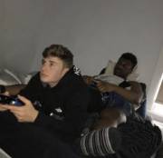 Riding While Playing Video Games. Anyone Know Where This Is From?