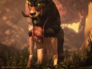 Troll Druid Breeding A Blood Elf - (Ellowas)