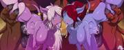 Two Draenei In An Orgy (Gmeen)
