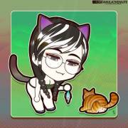 Dokkaebi Catgirl Chibi (Milathemute)