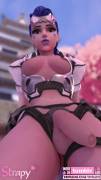 Widowmaker Swinging Her Thing (Strapy)
