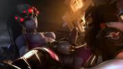 Widowmaker's Sensual Stroking (Greatb8)