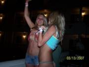 From Their Hotel Balcony