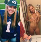 Byu Hotty Shows Of Her Body