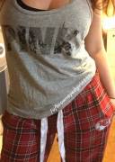 Shitty Day At Work, But At Least She Has Her Chiefs Pants On Now!