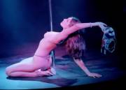 Kelly Brook Strips On Stage