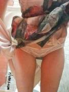 White Lace Panties On [F] Oc