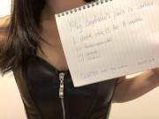 Verify Us - Excited To Join The Community With My Slave. Want To See Me Torture Him?