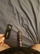 That's Right... It Vibrates! It Even Fits Over Your Cock. 