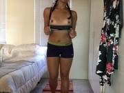 Post-Workout Peek ;)