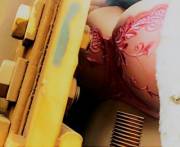 [F]Un Flashing In The Alley And Getting My Sleeve Worked On At The Tattoo Studio. ...