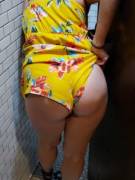 They Had Co-Ed Bathrooms At The Bar, And Hubby Couldn't Pass Up The Photo Op [F] ...