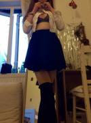 I'd Love A Splash On My New College Uniform.