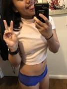 Getting Ready To Go Out. Or Should I Just Stay In With You Like This?